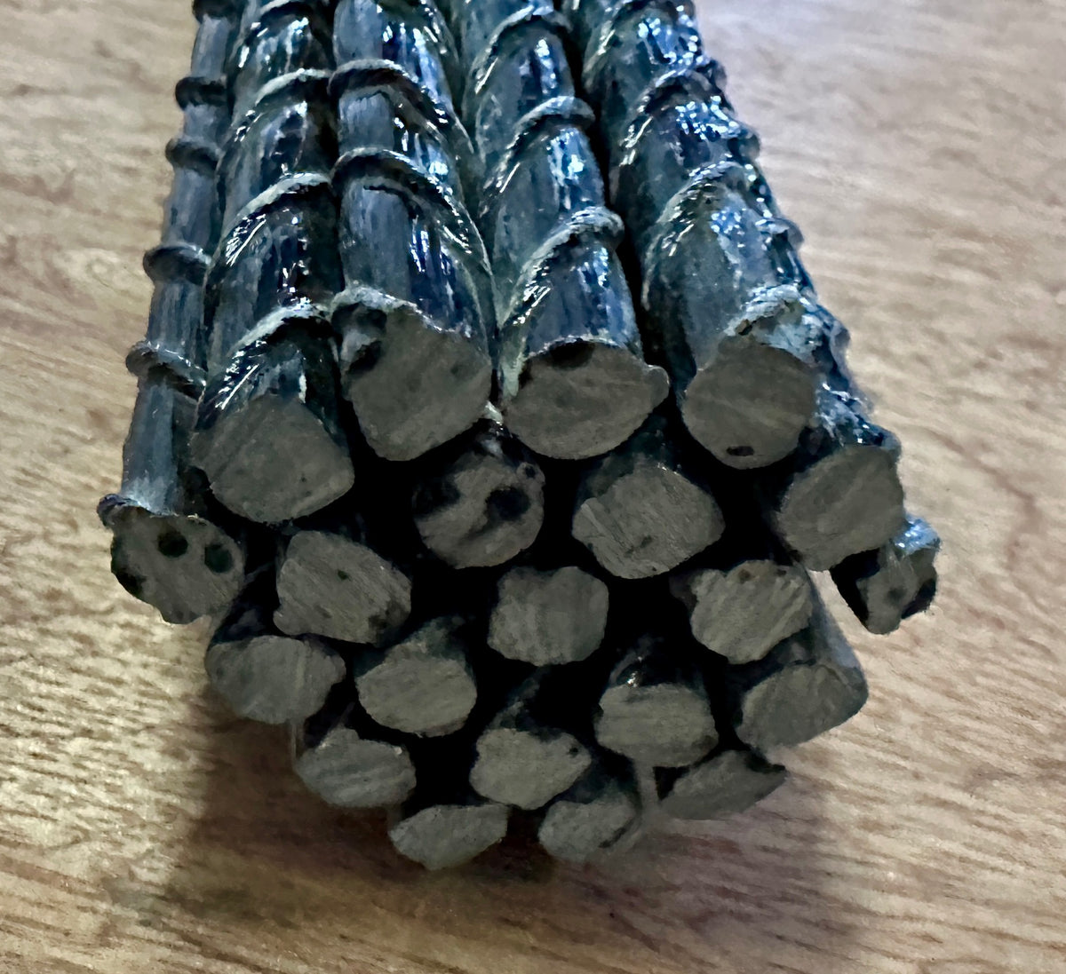 d8 1m Barre en composite fibre de basalte-résine époxy avec enroulement continu de fibres