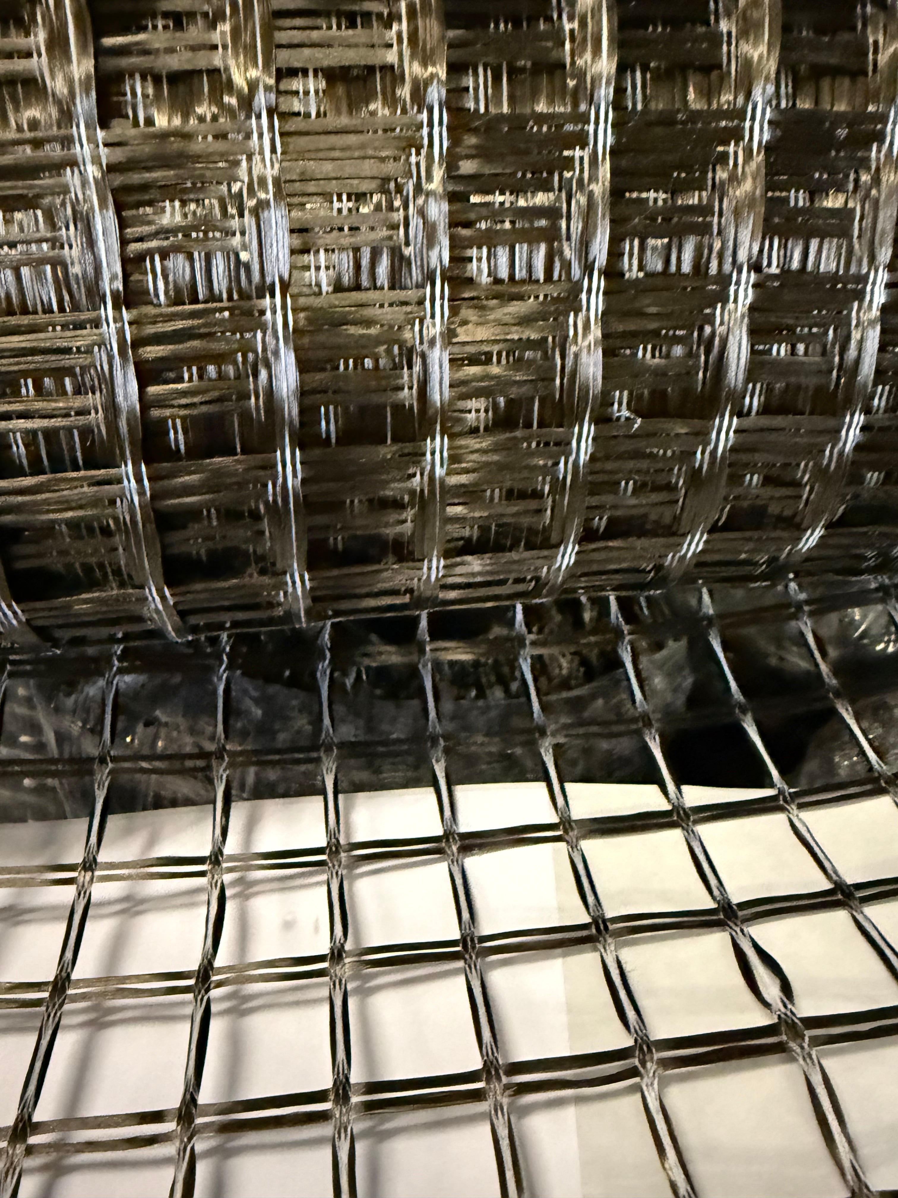 Grille en fibres de basalte 50/50 kN/m, 25x25 mm, largeur 1 m, rouleau 50 m²