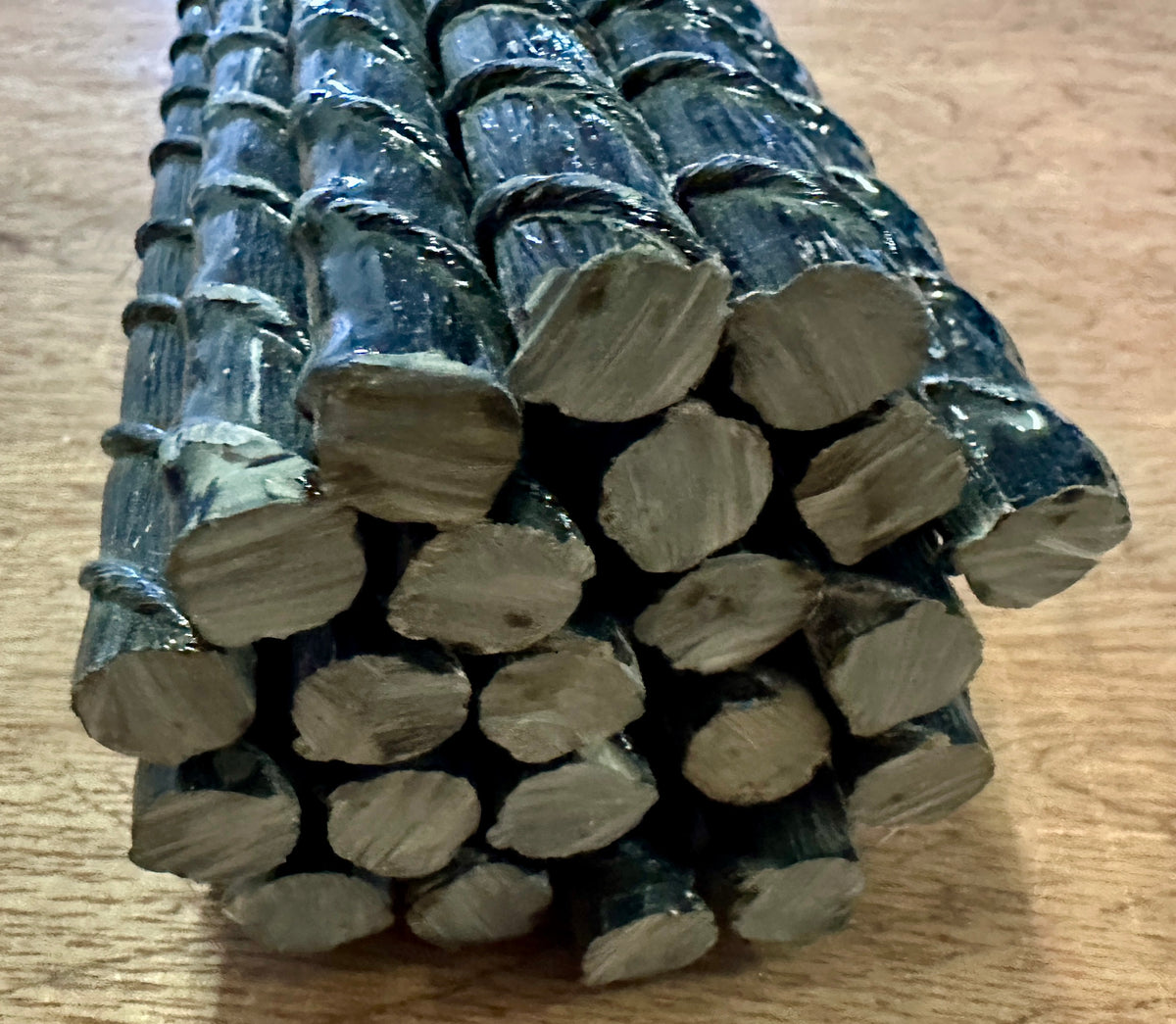 d14 1m Barre en composite fibre de basalte-résine époxy avec enroulement continu de fibres